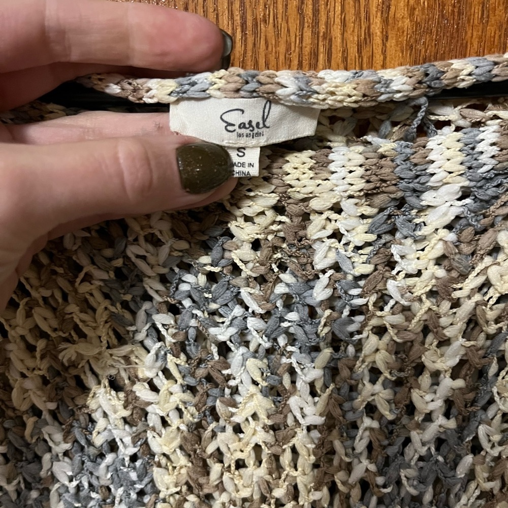 Easel Multi-Color Knit Top - Picture 2 of 3